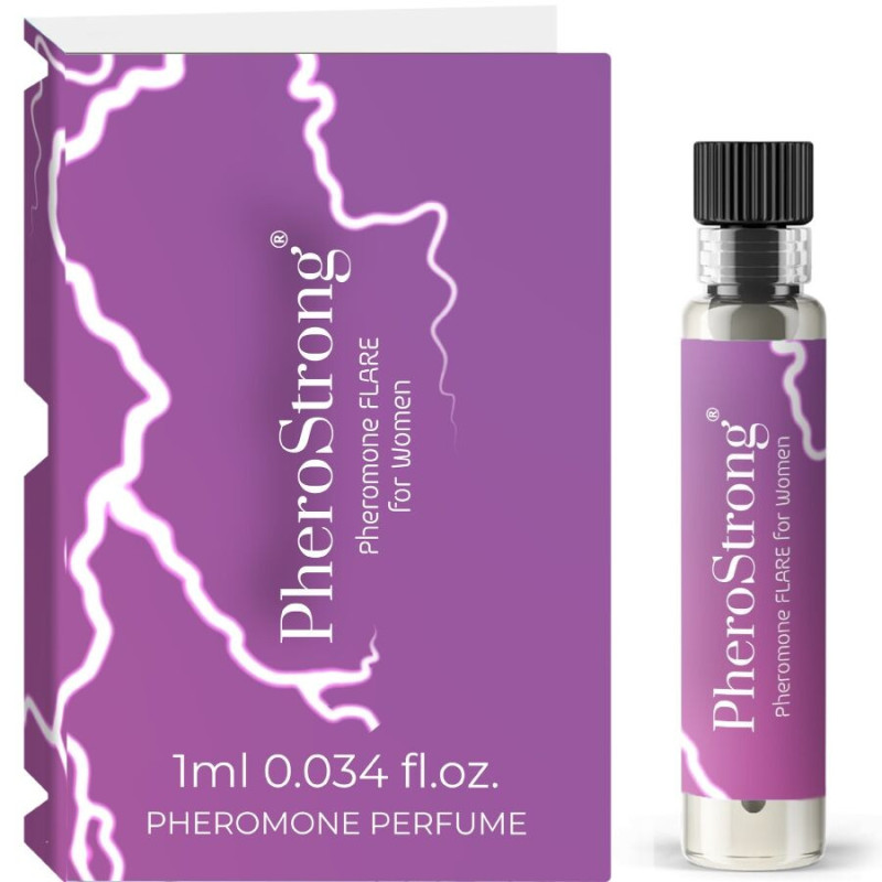 PHEROSTRONG - FLARE FEROMONA PERFUME PARA MUJER 1 ML