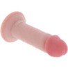 GET REAL - DONG DE TPE DE DOBLE DENSIDAD GRUESO DE LUJO DE 15 CM