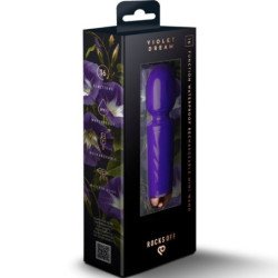ROCKS-OFF - MINI VARITA RECARGABLE DE 16 FUNCIONES VIOLET DREAM