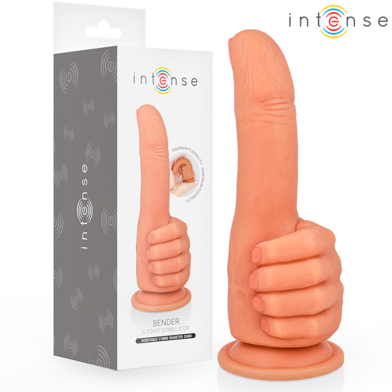 INTENSO - ESTIMULADOR DE PUNTO G BENDER MANO FLEXIBLE 11,3 CM