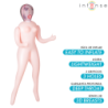 INTENSE DOLLS - MUÑECA INFLABLE MONIQUE CON TRES ORIFICIOS