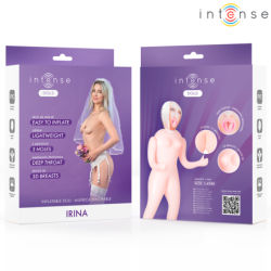 INTENSE DOLLS - MUÑECA INFLABLE IRINA CON TRES ORIFICIOS