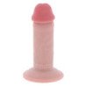 GET REAL - DONG DE TPE DE DOBLE DENSIDAD GRUESO DE LUJO DE 13 CM