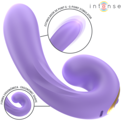 INTENSE - ESTIMULADOR DE CLÍTORIS DE DOBLE VIBRACIÓN MERYL