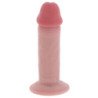 GET REAL - DONG DE TPE DE DOBLE DENSIDAD GRUESO DE LUJO DE 18 CM