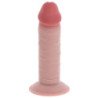 GET REAL - DONG DE TPE DE DOBLE DENSIDAD GRUESO DE LUJO DE 20 CM
