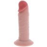 GET REAL - DONG DE TPE DE DOBLE DENSIDAD GRUESO DE LUJO DE 20 CM