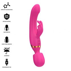 INTENSO - VIBRADOR DOBLE WINONA CONEJO Y VARITA