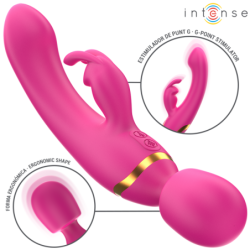 INTENSO - VIBRADOR DOBLE WINONA CONEJO Y VARITA