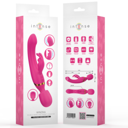 INTENSO - VIBRADOR DOBLE WINONA CONEJO Y VARITA