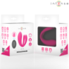 INTENSO - JULIA VIBRADOR DOBLE CON PINZA Y ESTIMULADOR, CONTROL REMOTO