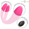 INTENSE - JULIA VIBRADOR DOBLE CON PINZA Y ESTIMULADOR, CONTROL REMOTO