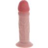GET REAL - DONG DE TPE DE DOBLE DENSIDAD GRUESO DE LUJO DE 23 CM