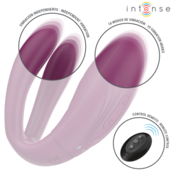 INTENSO - ESTIMULADOR DE PINZA DE GOLPEO Y VIBRACIÓN SANDRA CON CONTROL REMOTO