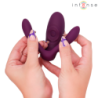 INTENSO - ESTIMULADOR DE PINZA DE GOLPEO Y VIBRACIÓN SANDRA CON CONTROL REMOTO