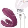 INTENSO - ESTIMULADOR DE PINZA DE GOLPEO Y VIBRACIÓN SANDRA CON CONTROL REMOTO