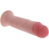 GET REAL - DILDO DELUXE DONG GRUESO DE DOBLE DENSIDAD TPE 25.5 CM