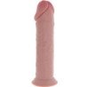 GET REAL - DONG DE TPE DE DOBLE DENSIDAD GRUESO DE LUJO DE 32 CM