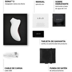 LELO - SONA 3 CREMA MASAJEADORA CLITORAL SÓNICA