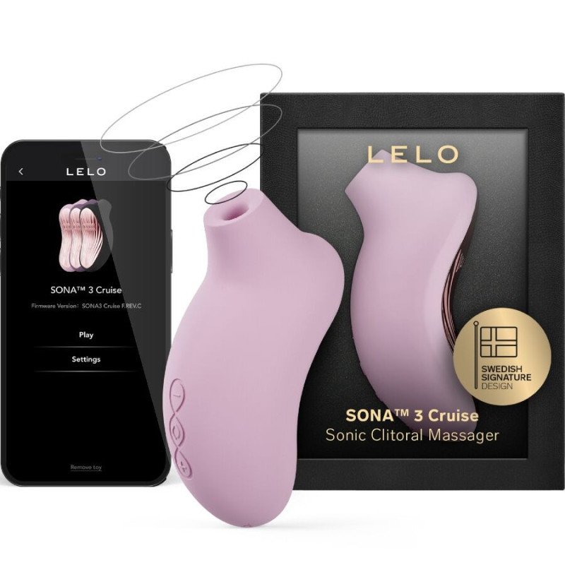 LELO - SONA 3 CRUISE MASAJEADOR CLITORAL SONIC ROSA SUAVE