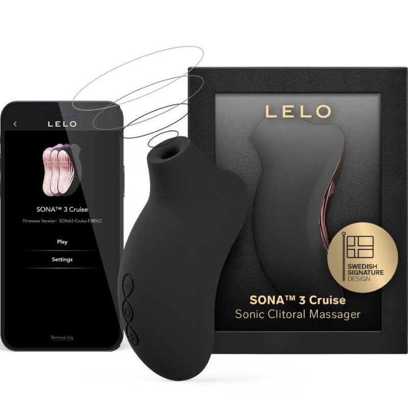 LELO - SONA 3 CRUISE SONIC MASAJEADOR CLITORAL NEGRO