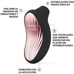 LELO - SONA 3 CRUISE SONIC MASAJEADOR CLITORAL NEGRO