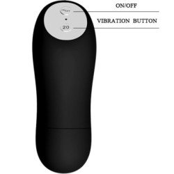 BAILE - TANGA CON BALA VIBRADORA Y CONTROL REMOTO NEGRA