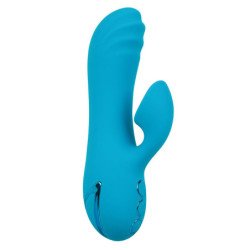 CALEXOTICS - VIBRADOR Y ESTIMULADOR SEDUCTOR SUNSET BEACH 10 FUNCIONES AZUL