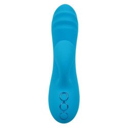 CALEXOTICS - VIBRADOR Y ESTIMULADOR SEDUCTOR SUNSET BEACH 10 FUNCIONES AZUL