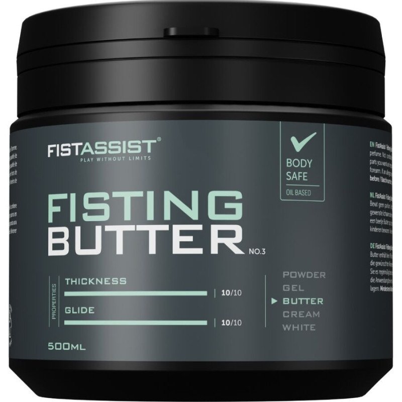 COBECO - FIST ASSIST LUBRICANTE A BASE DE ACEITE DE MANTECA 500 ML