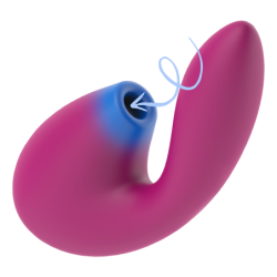 COVERME - SUCCIÓN CLITORAL Y POTENTE VIBRADOR PARA EL PUNTO G