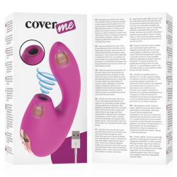 COVERME - SUCCIÓN CLITORAL Y POTENTE VIBRADOR PARA EL PUNTO G