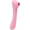 FEMINTIMATE - DAISY MASSAGER SUCCIONADOR Y VIBRADOR ROSA