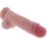 GET REAL - PENE REALISTA DE LUJO CON TESTÍCULOS EXTRA GRUESO DE 25 CM