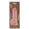 GET REAL - PENE REALÍSTICO DELUXE CON TESTÍCULOS EXTRA GRUESO 28 CM