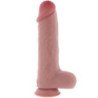 GET REAL - PENE REALISTA DE LUJO CON TESTÍCULOS EXTRA GRUESO DE 31 CM