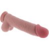 GET REAL - PENE REALÍSTICO DELUXE CON TESTÍCULOS EXTRA GRUESO 31 CM