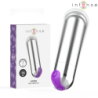 INTENSO - KAREN MINI BALA VIBRADORA RECARGABLE PLATEADA