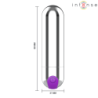 INTENSO - KAREN MINI BALA VIBRADORA RECARGABLE PLATEADA