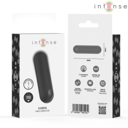 INTENSO - KAREN MINI VIBRADOR RECARGABLE NEGRO