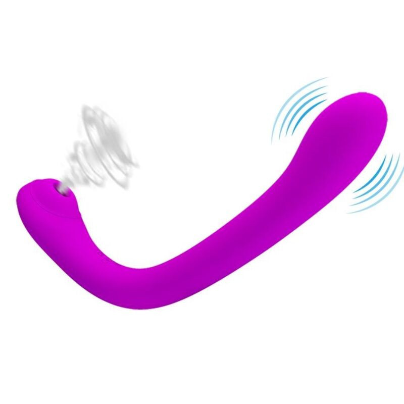 PRETTY LOVE - VIBRADOR Y SUCTOR CLÍTORAL ALEX LILAC