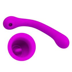PRETTY LOVE - VIBRADOR Y SUCTOR CLÍTORAL ALEX LILAC