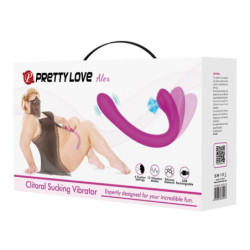 PRETTY LOVE - VIBRADOR Y SUCTOR CLÍTORAL ALEX LILAC