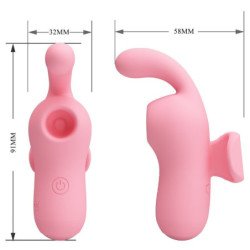 PRETTY LOVE - MINI JUGUETES DIVERTIDOS DE MAGIC FAIRY: VIBRADOR Y VENTOSA