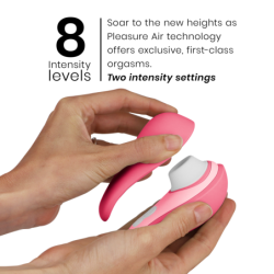WOMANIZER - LIBERTY 2 ESTIMULADOR Y SUCCIÓN DE CLÍTORIS ROSA