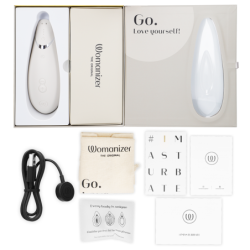 WOMANIZER - ESTIMULADOR CLITORAL PREMIUM 2 GRIS CÁLIDO