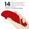 WOMANIZER - PREMIUM 2 ESTIMULADOR CLITORAL BORDEAUX