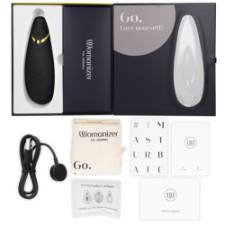 WOMANIZER - ESTIMULADOR CLITORAL PREMIUM 2 NEGRO