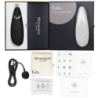 WOMANIZER - ESTIMULADOR CLITORAL PREMIUM 2 NEGRO