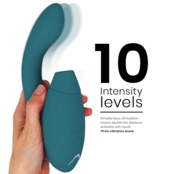WOMANIZER - DUO 2 STIMULATOR AZUL GASOLINA